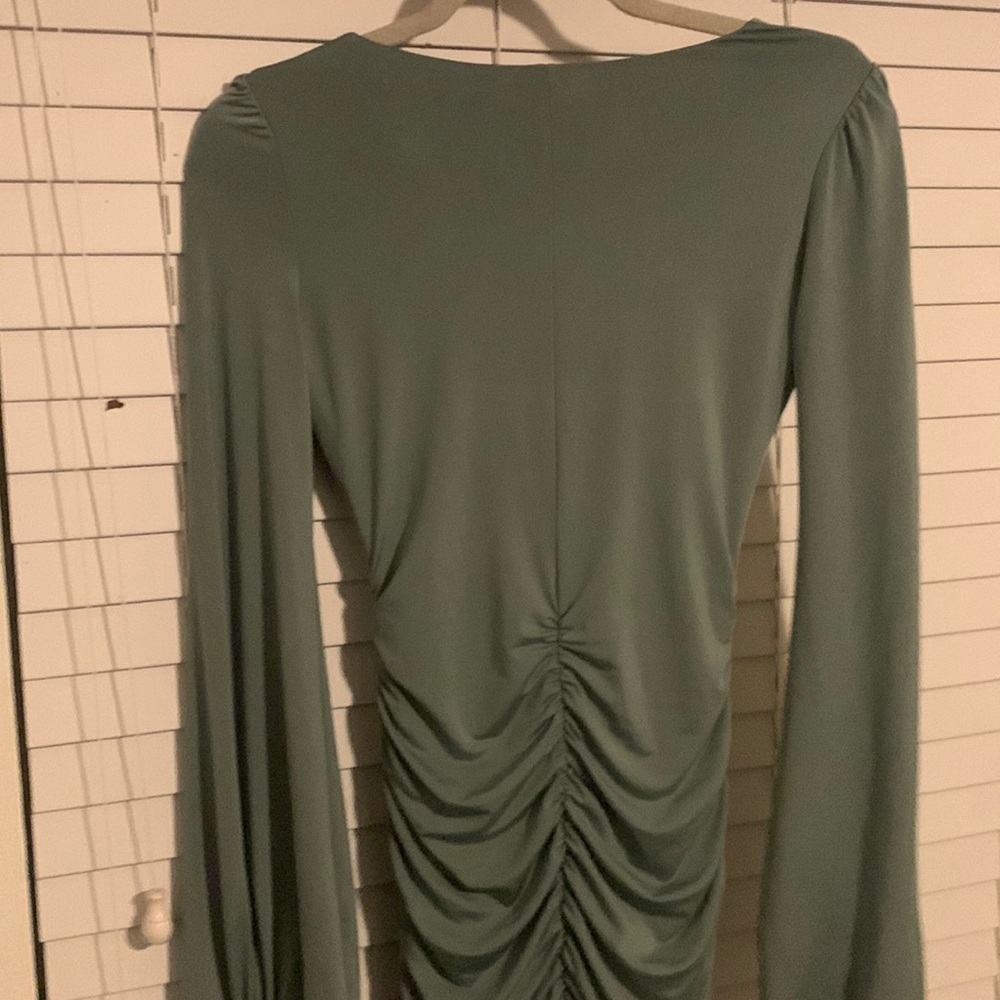 Sage Green Dress From Lucy in the Sky.